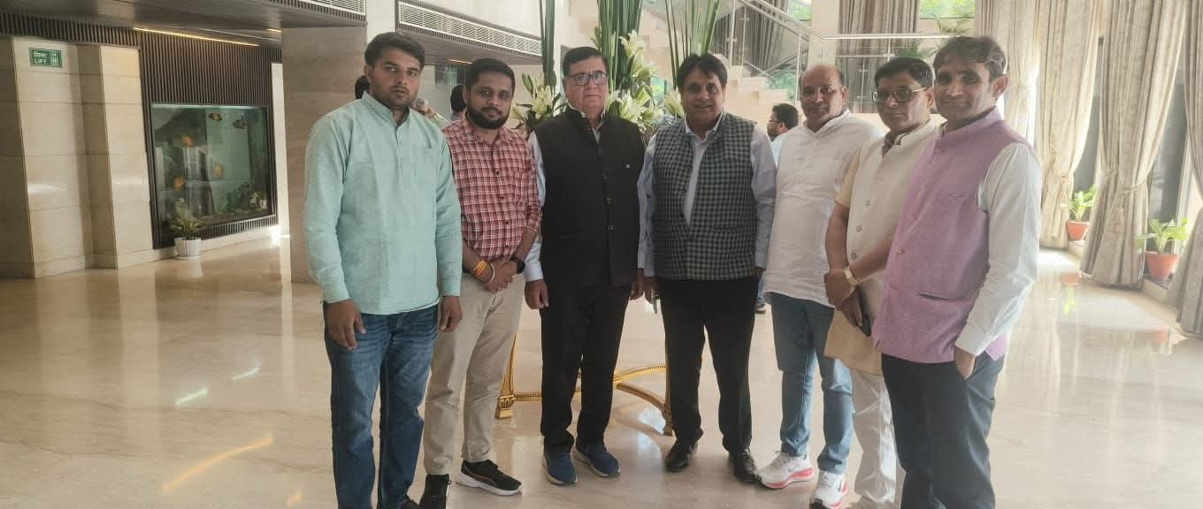 Driving Social Change: Brahmvikas Foundation Team Meets Ex-MP Malook Nagar ji
